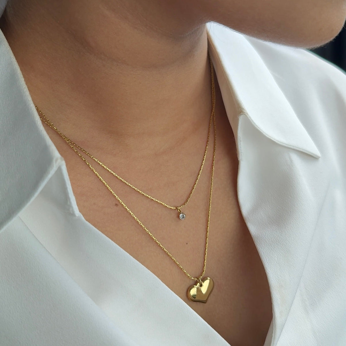 Dainty Duet Necklace