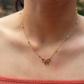 Luna bow necklace