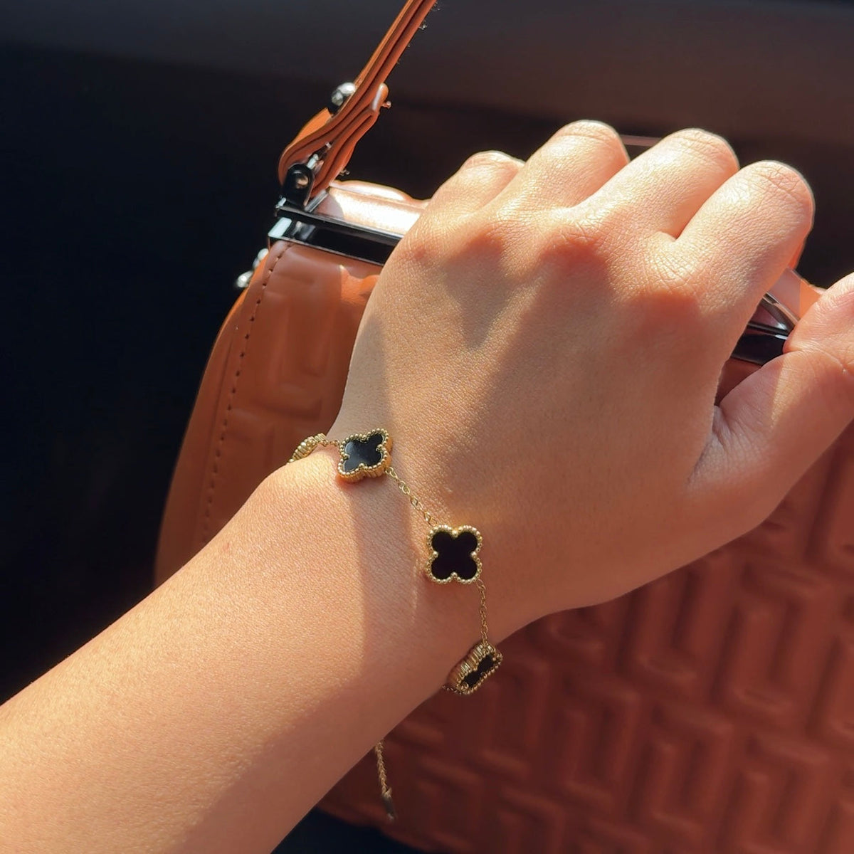 Black emora bracelet