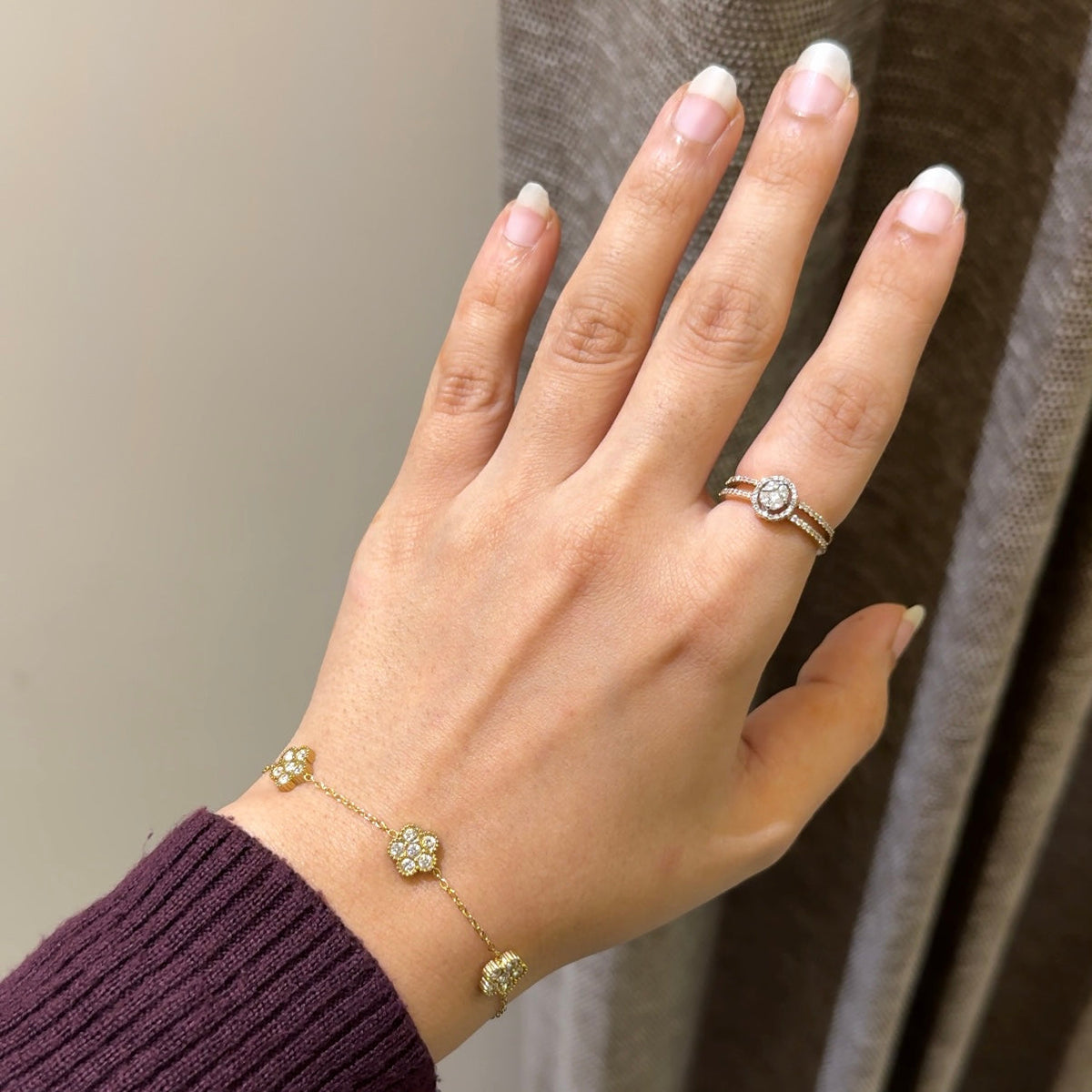 Crystal Bloom bracelet