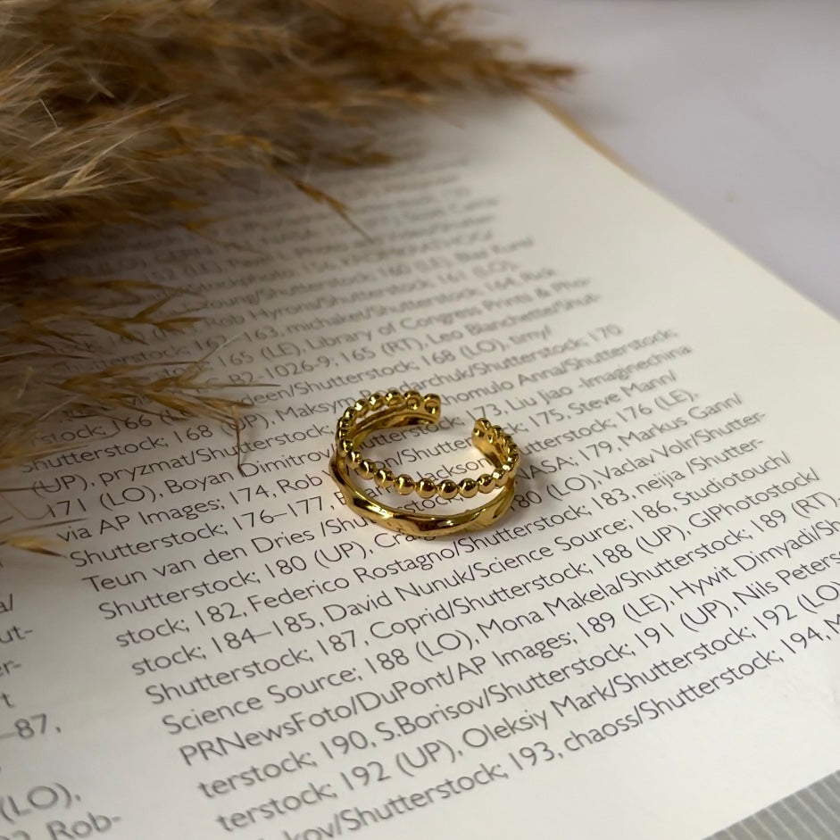 Double Charm Ring