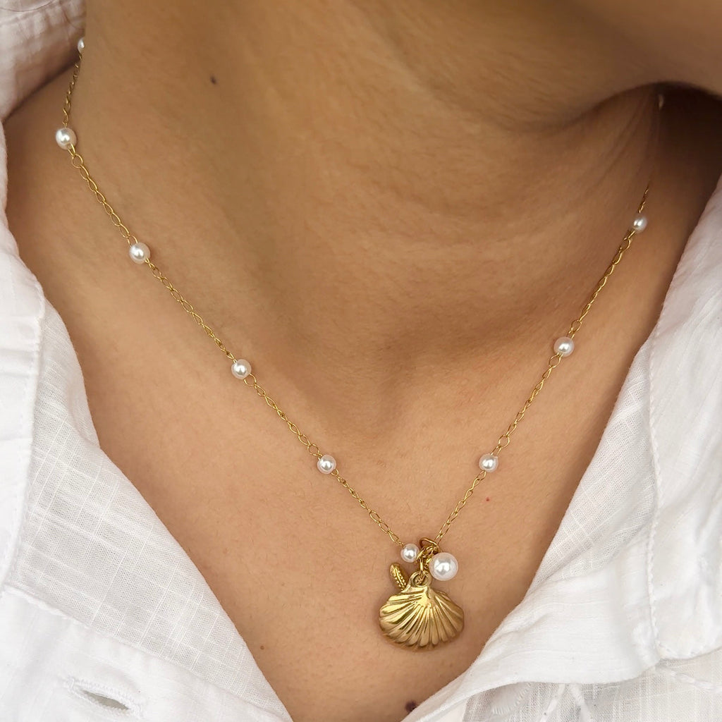 Ocean Pearl Necklace