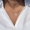 Seashell Flora necklace