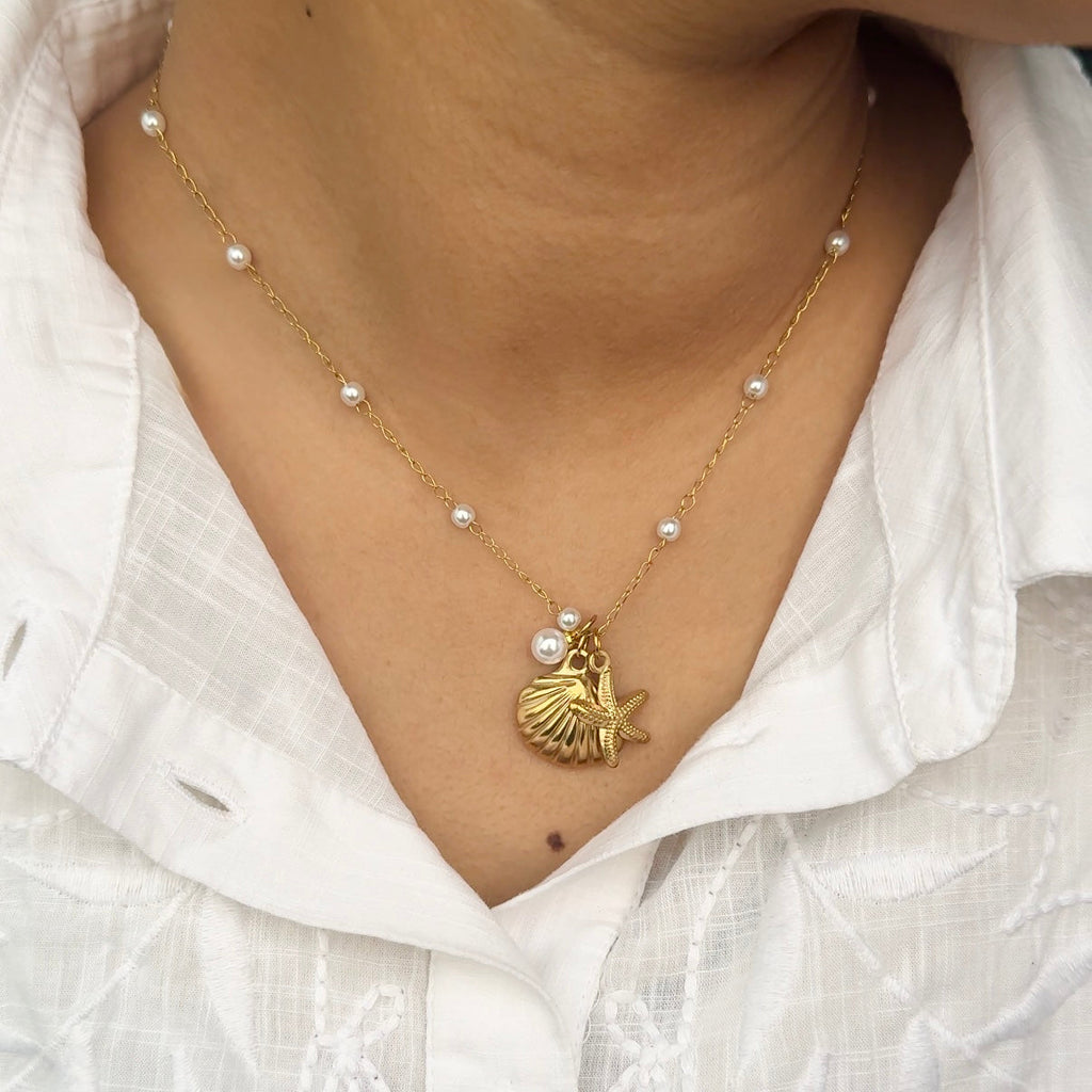 Ocean Pearl Necklace