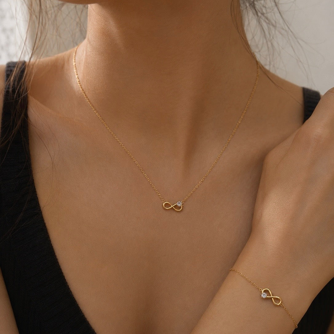 Eternal infinity bracelet