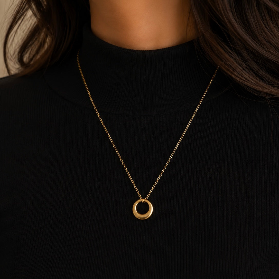 Aura Ring Necklace