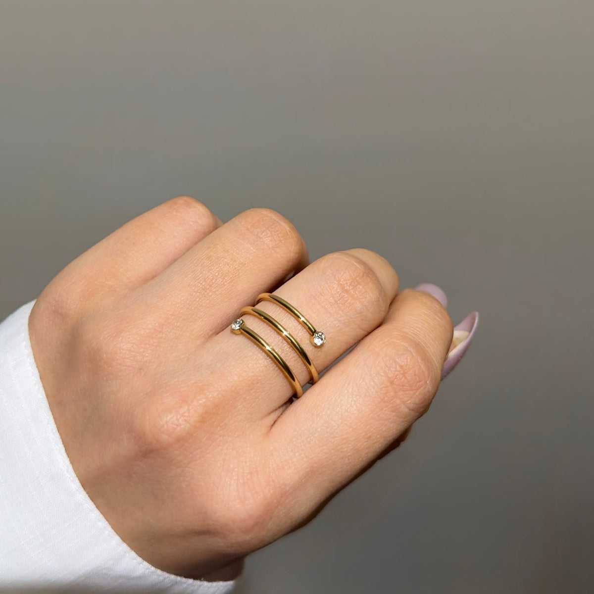 Spiral ring