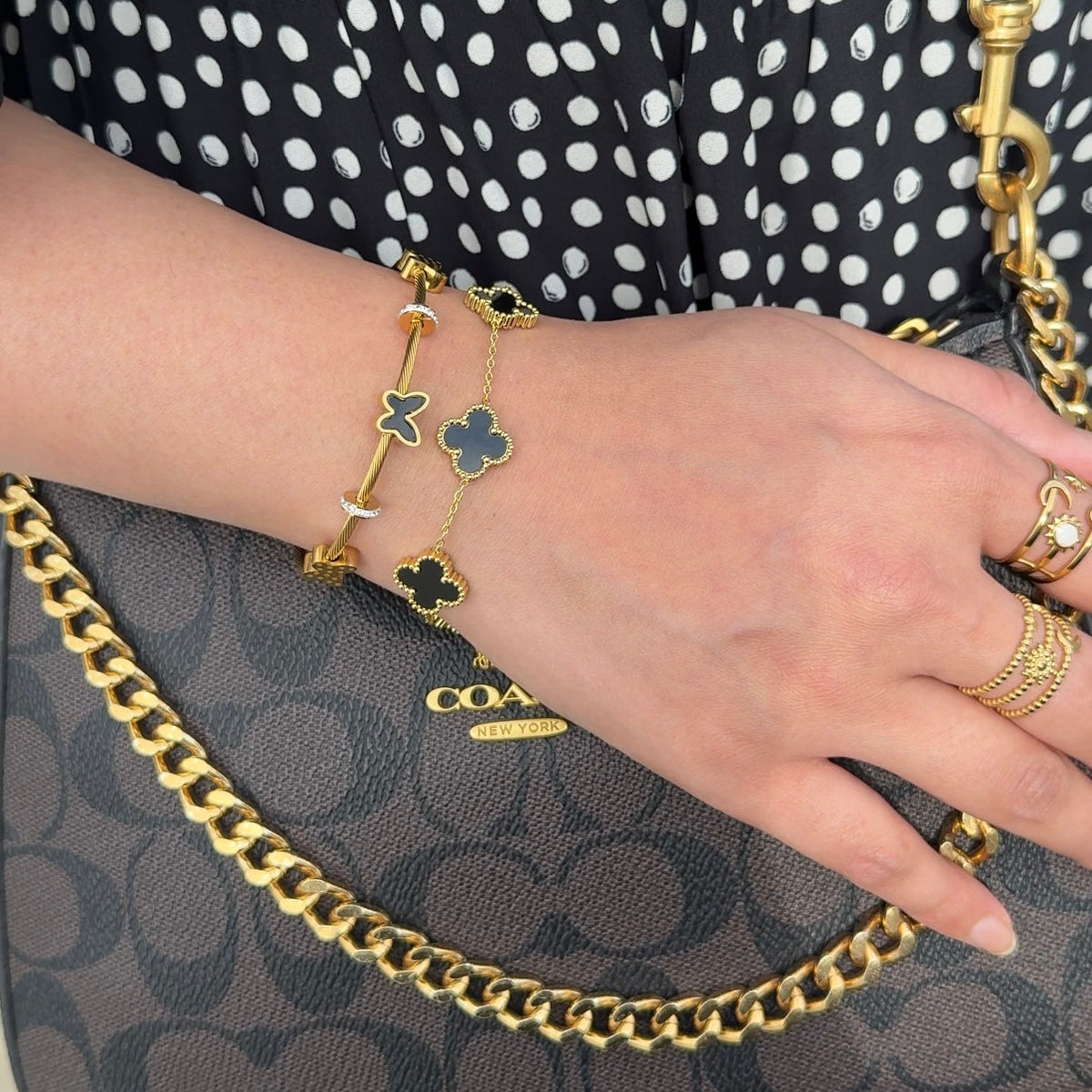 Black emora bracelet