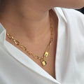 Locker pendant necklace