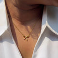 Bella bow necklace