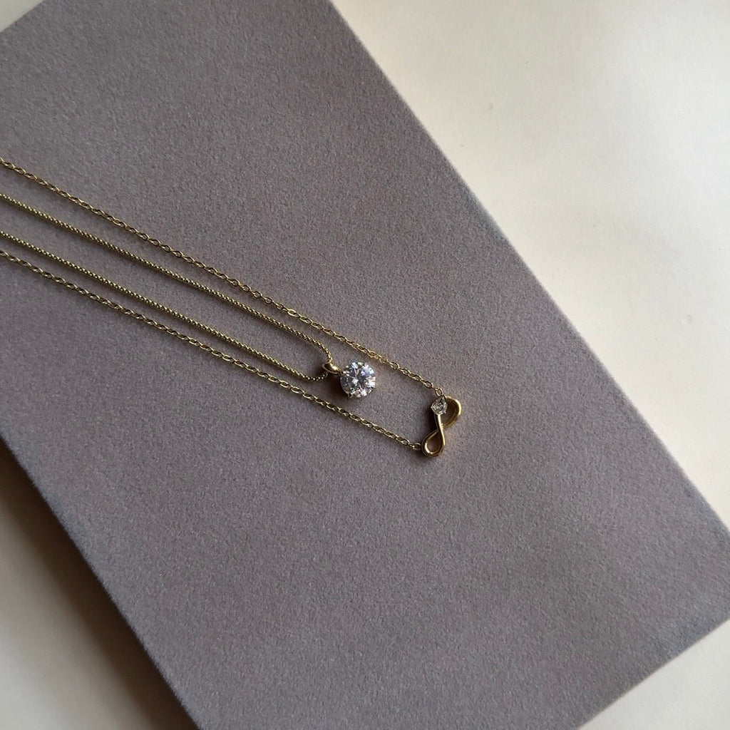 Eclat Solitaire necklace