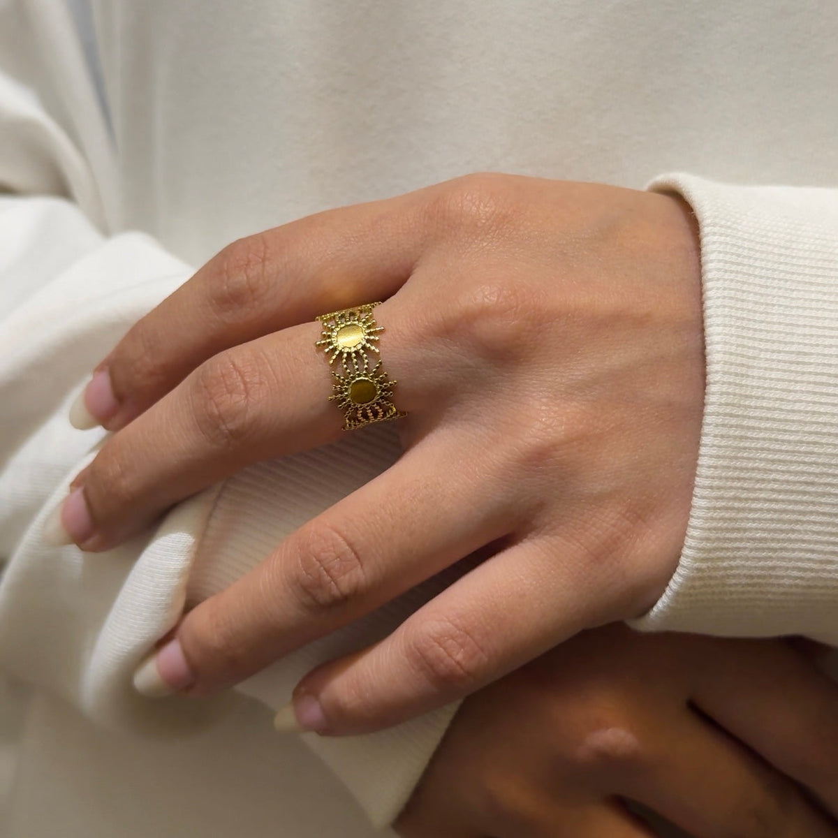 Golden hour ring