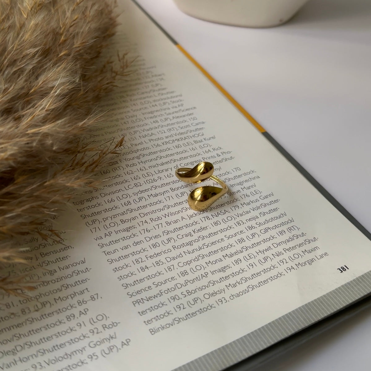 Luna Drop Ring