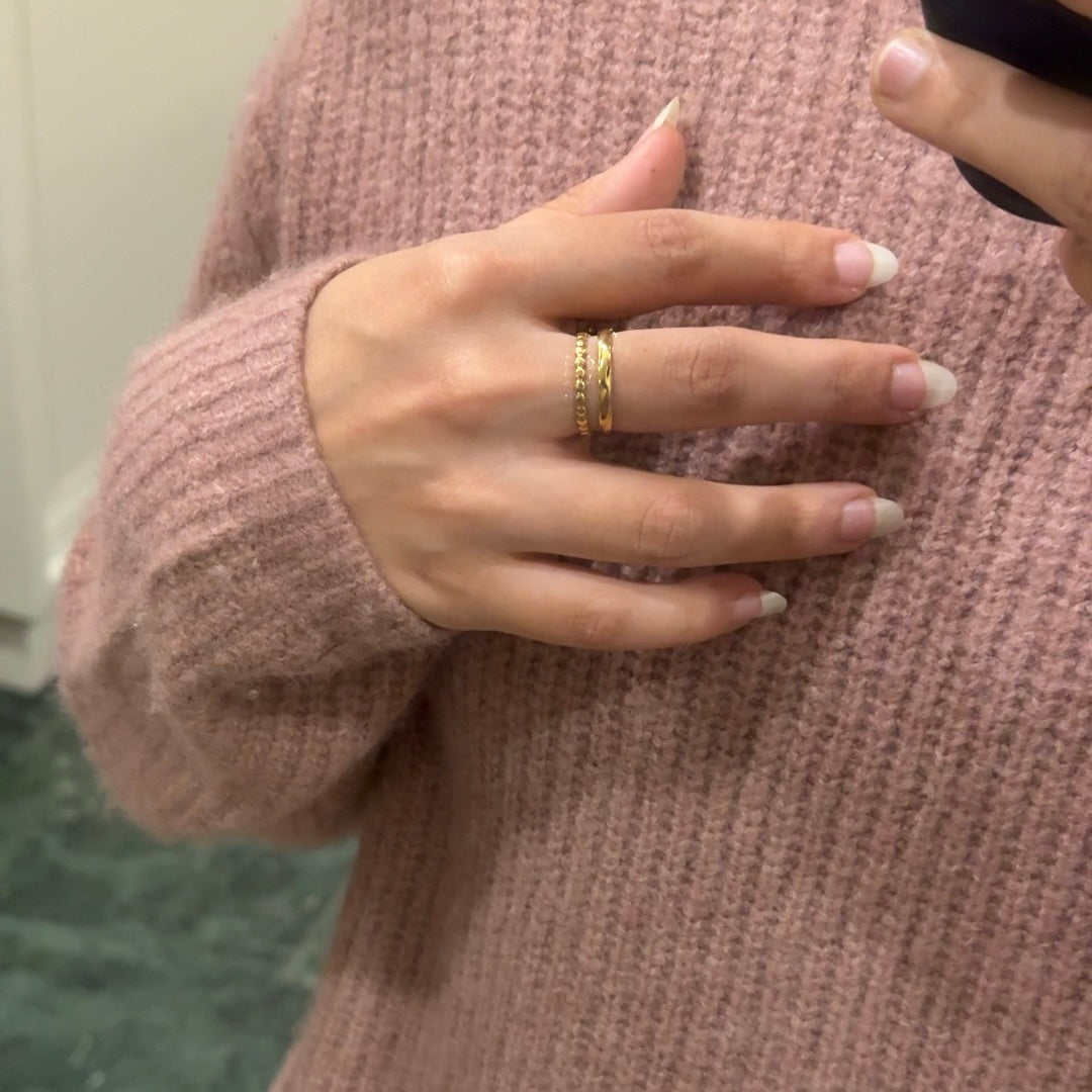 Double Charm Ring
