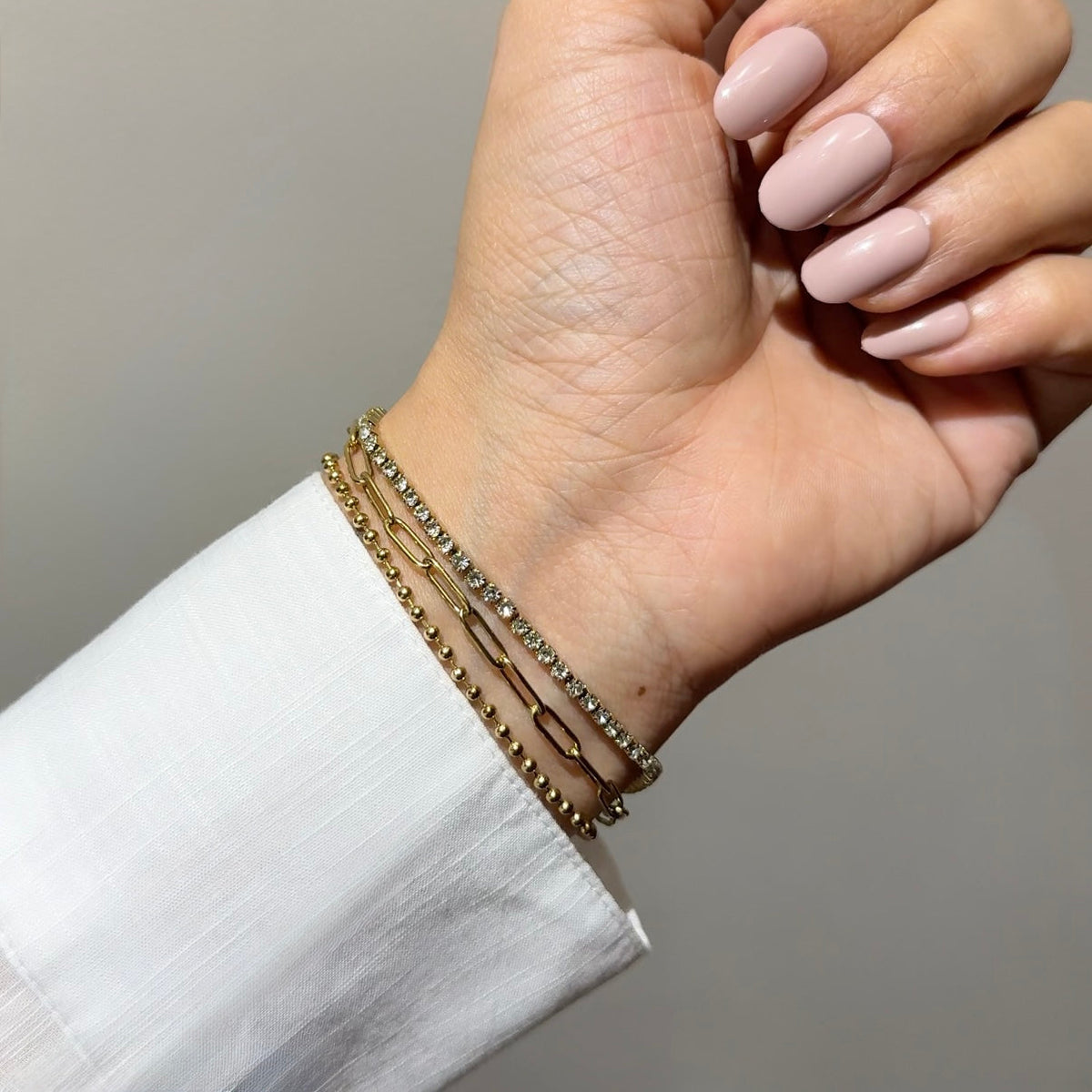 Glimmer Chain Bracelet