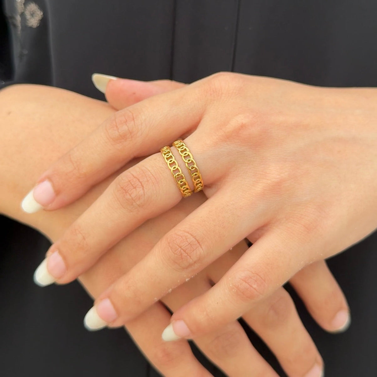 The Duet Band ring