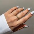 Emerald luxe ring