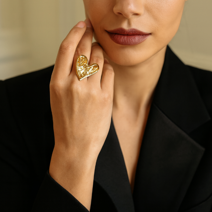 Heart Aura Ring