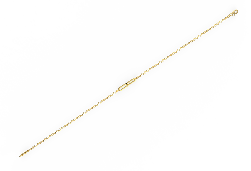 Minimal Interlocked Bracelet