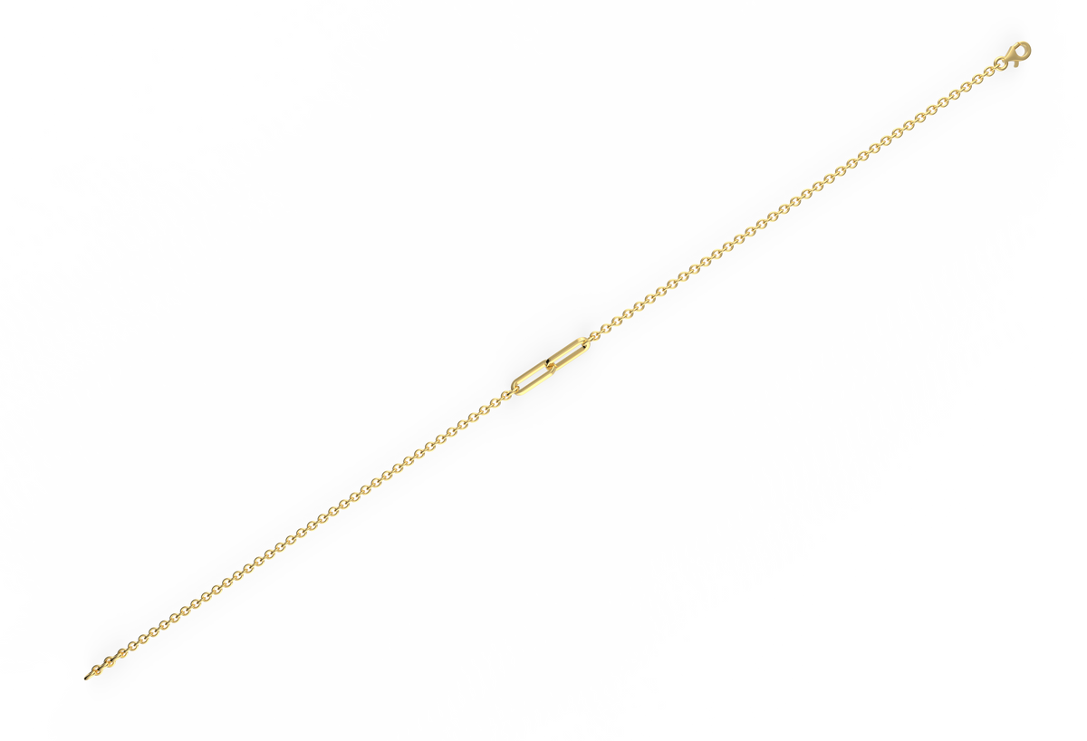Minimal Interlocked Bracelet