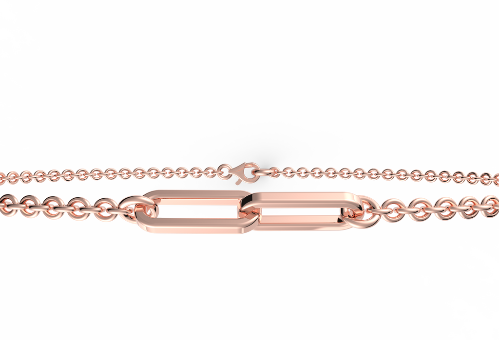 Minimal Interlocked Bracelet