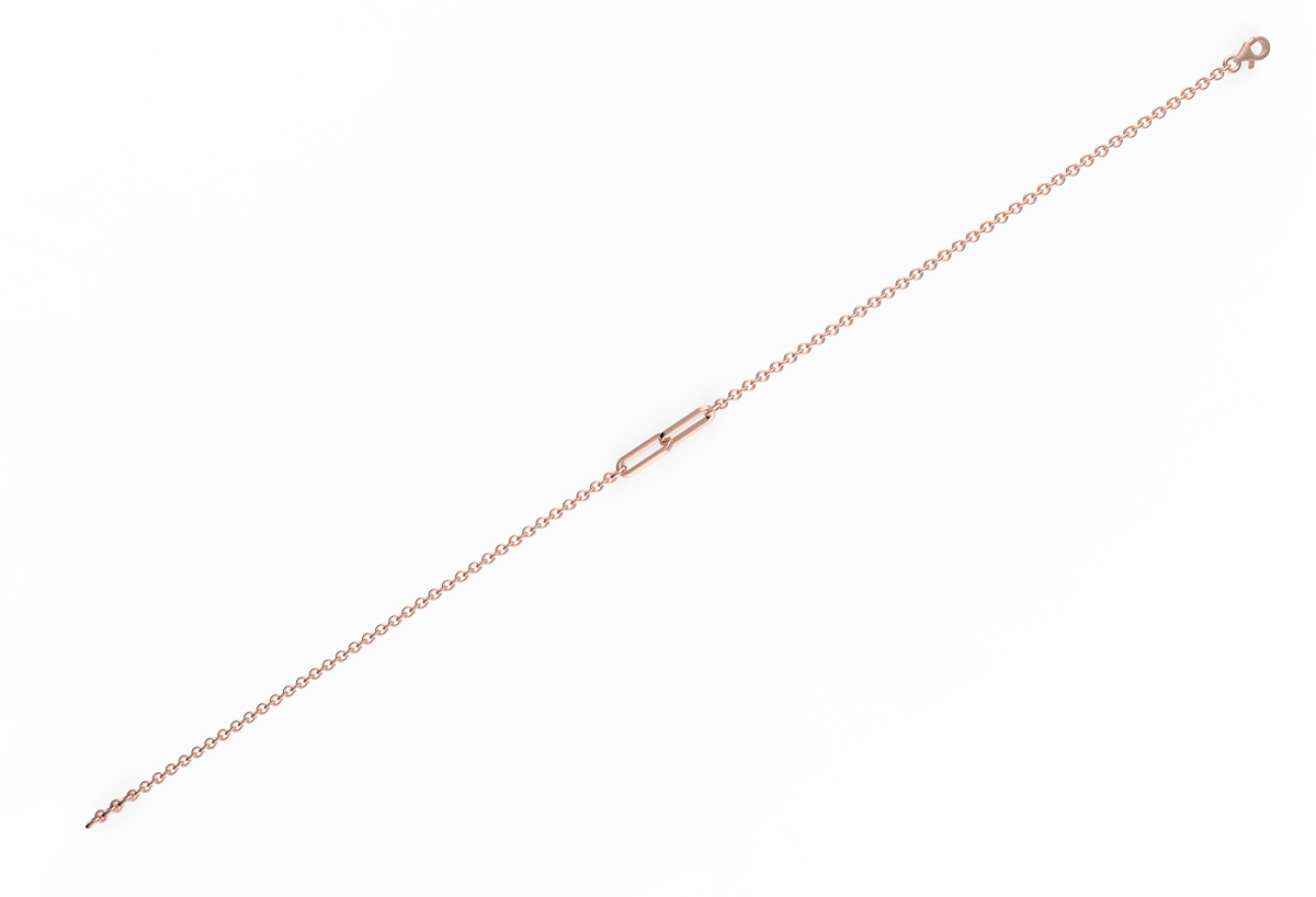 Minimal Interlocked Bracelet
