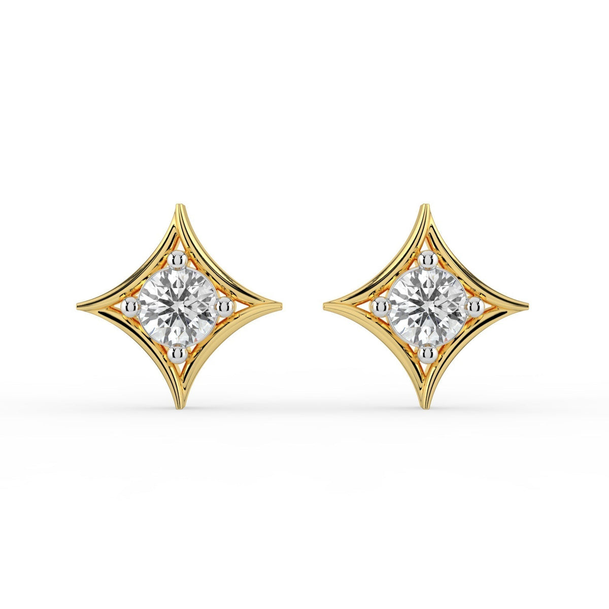 Polished Glimmer Studs