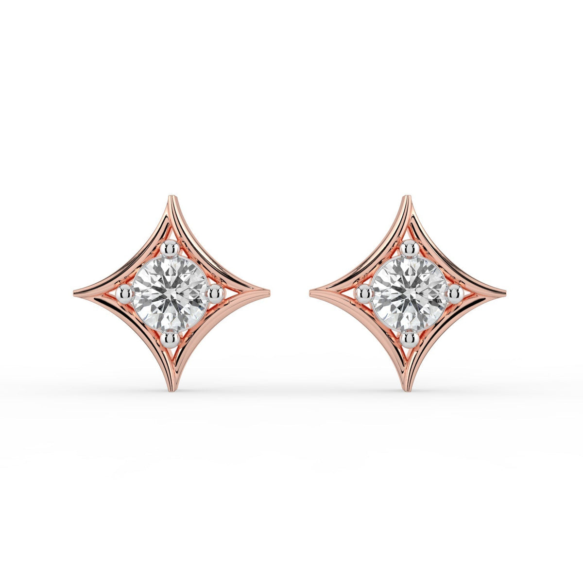 Polished Glimmer Studs