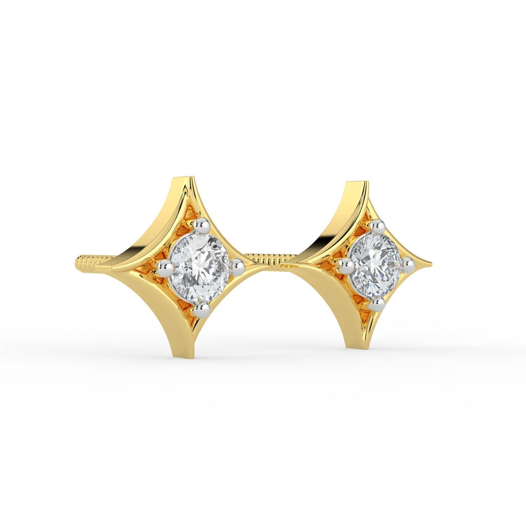 Polished Glimmer Studs