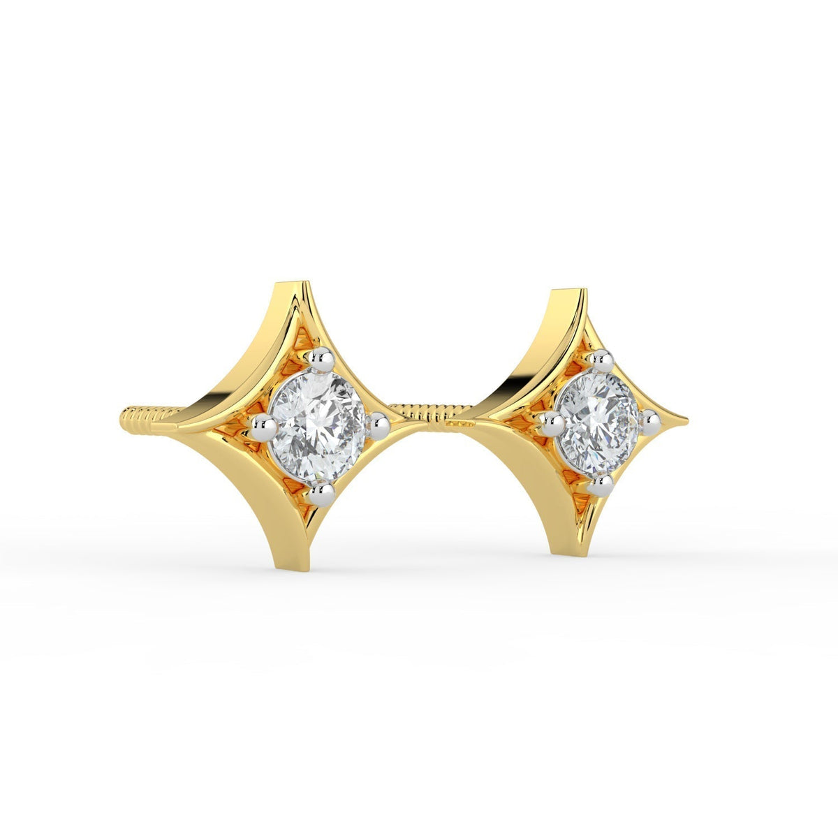 Polished Glimmer Studs