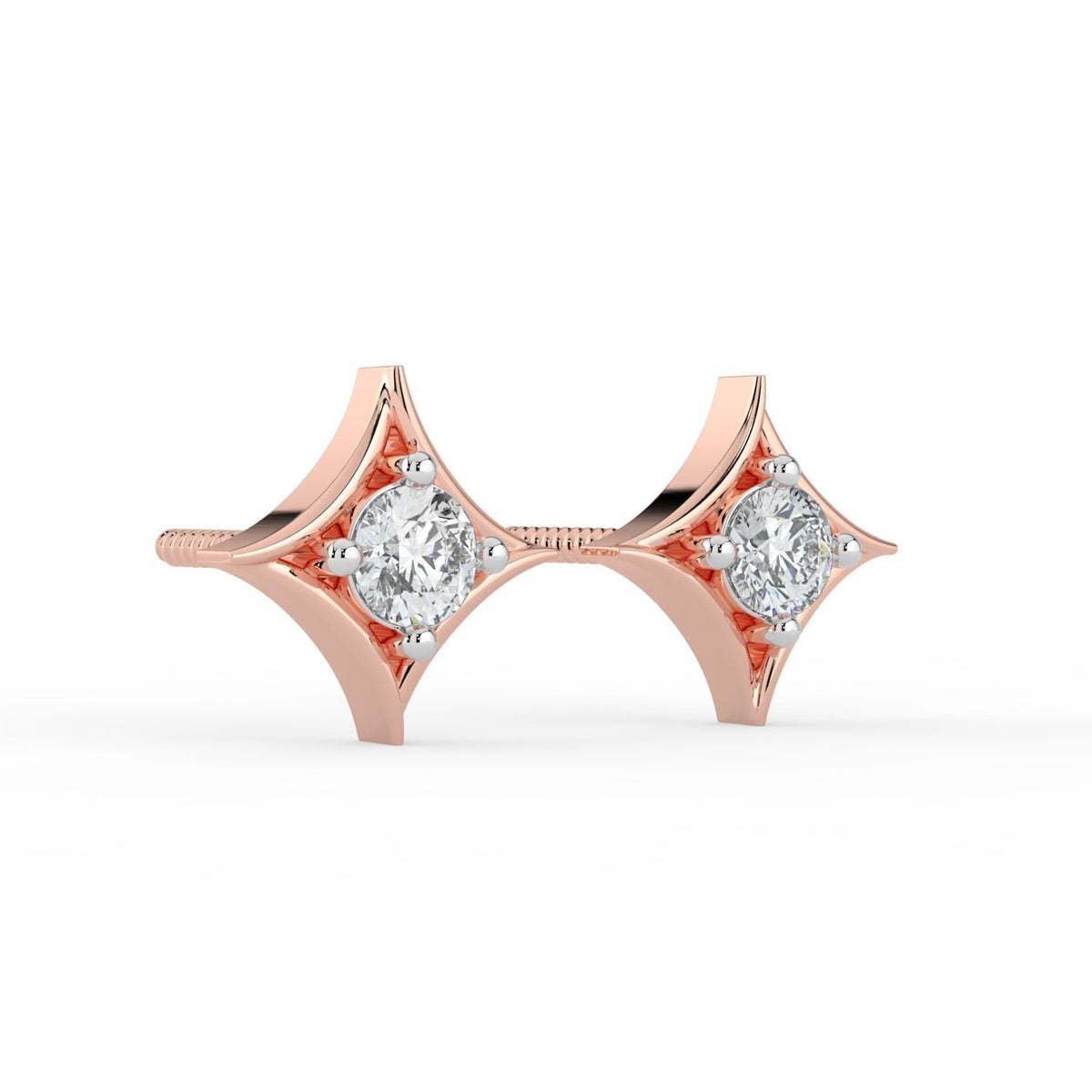 Polished Glimmer Studs