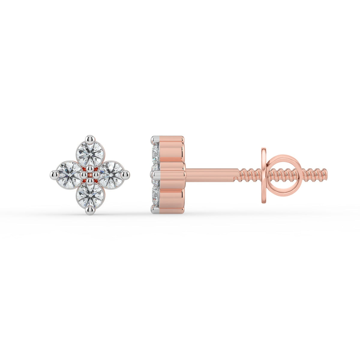 Graceful Luster Studs