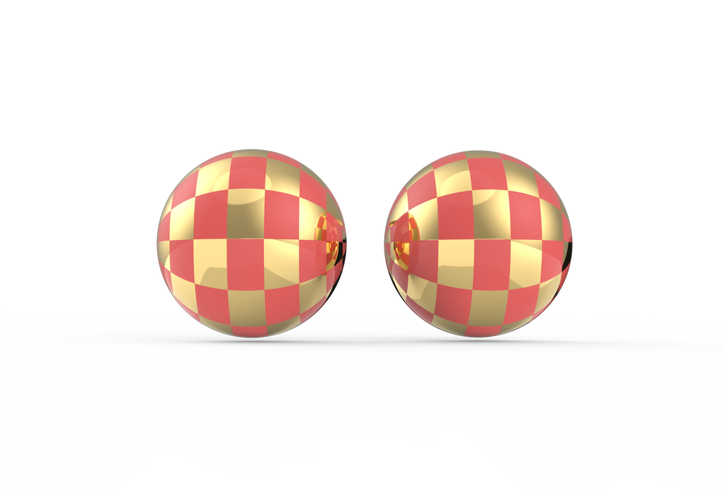 Siesta Disco Enamel Earrings