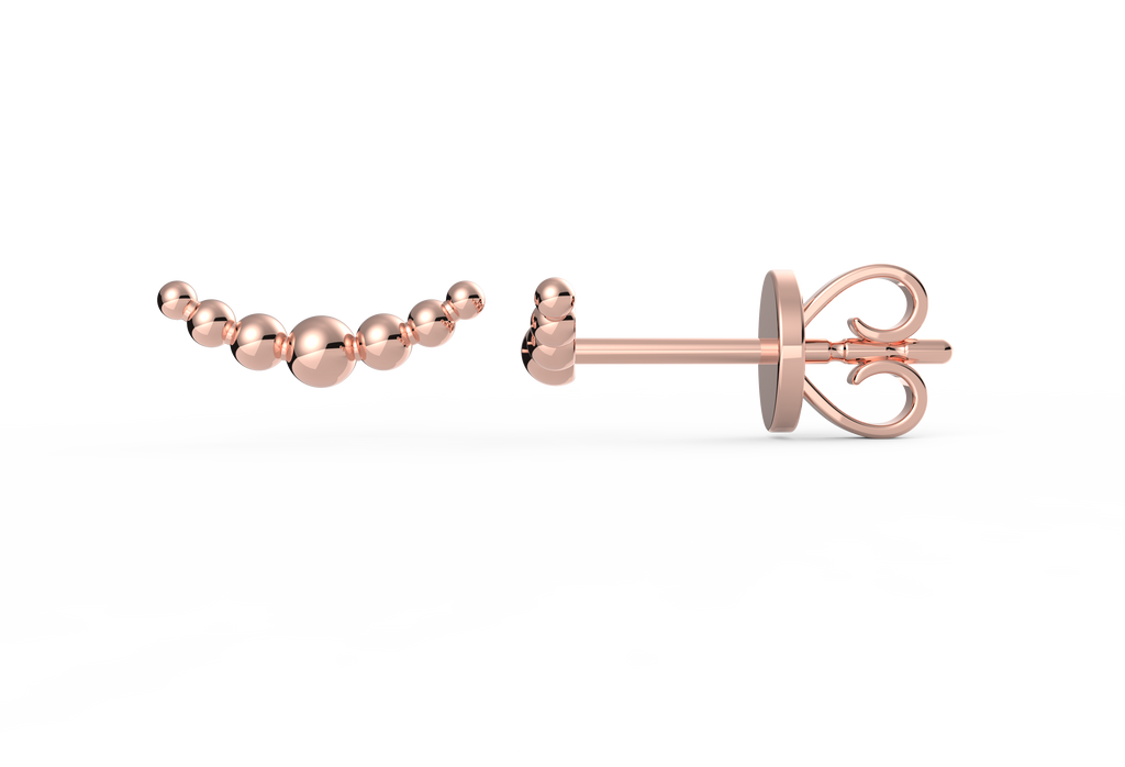 Bubble Arc Earrings