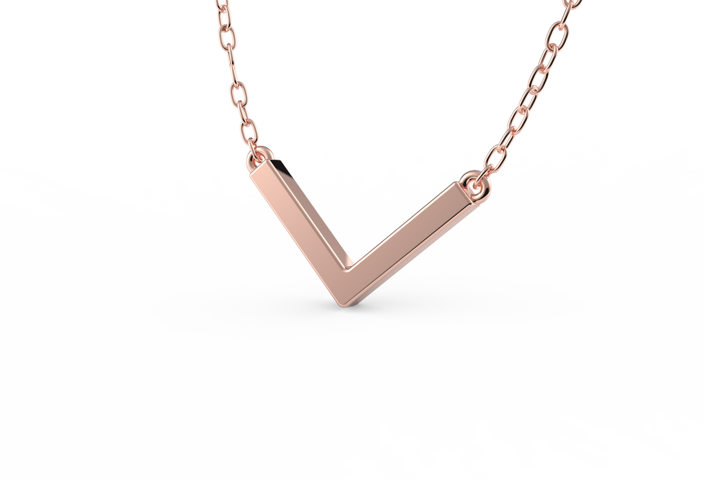 Classic V Necklace