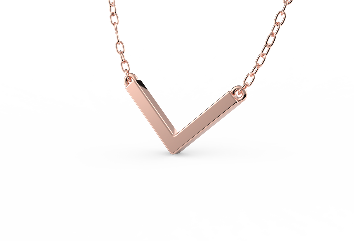 Classic V Necklace