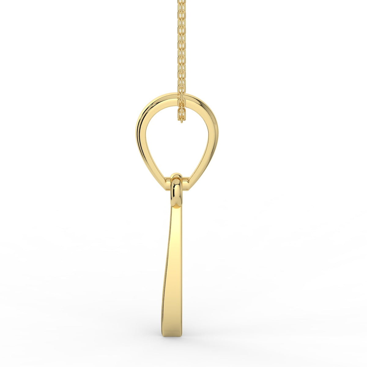 Radiant Essence Solitaire Pendant (With Chain)