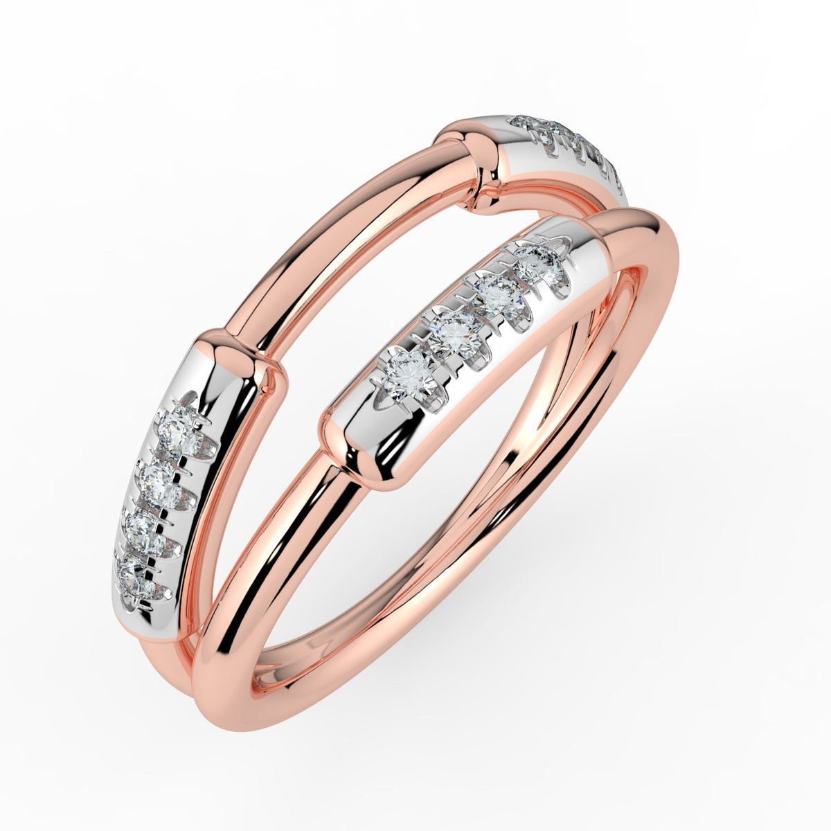 Serene Sparkle Diamond Ring