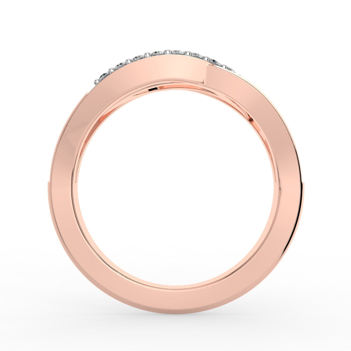 Petal Luster Diamond Ring