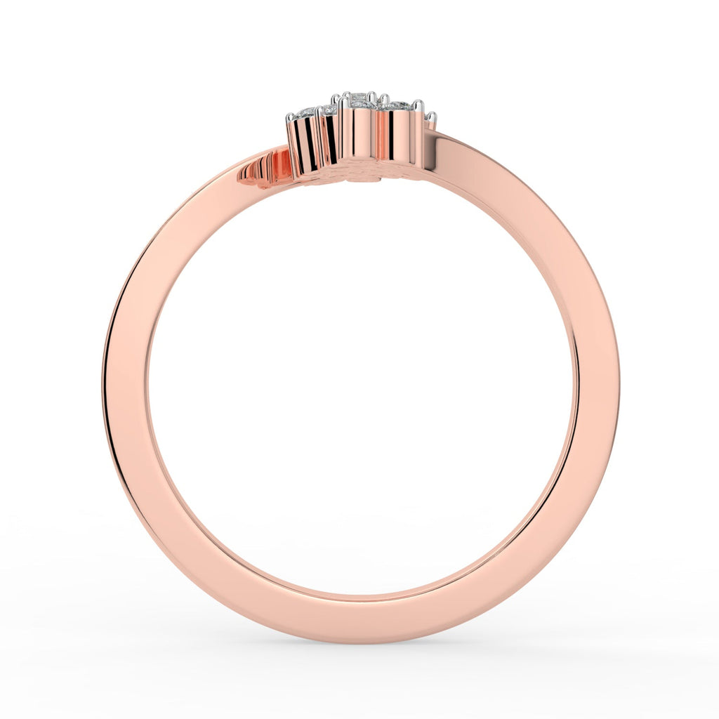 Floral Diamond Ring