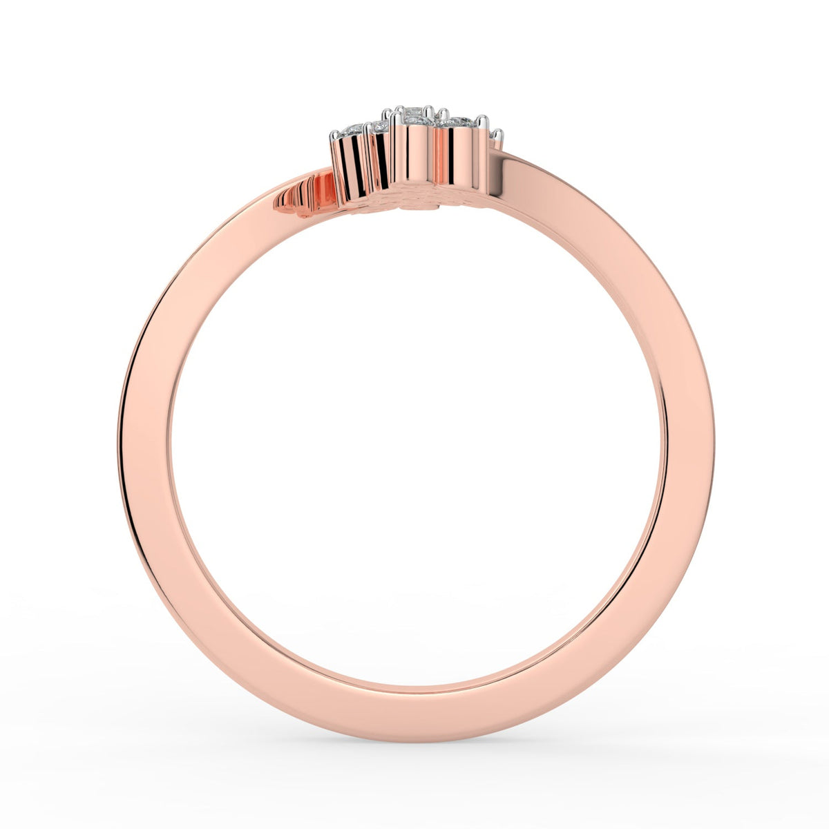 Floral Diamond Ring
