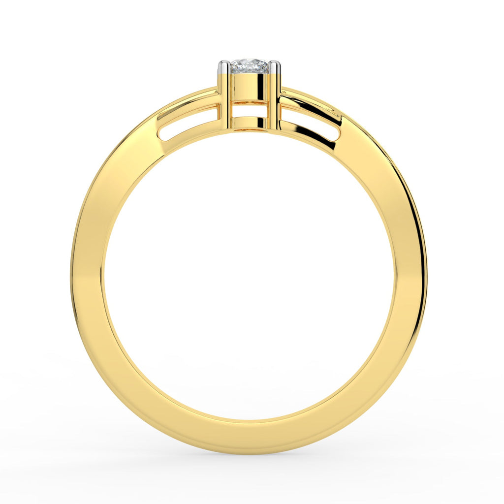 Elegant Solitaire Diamond Ring