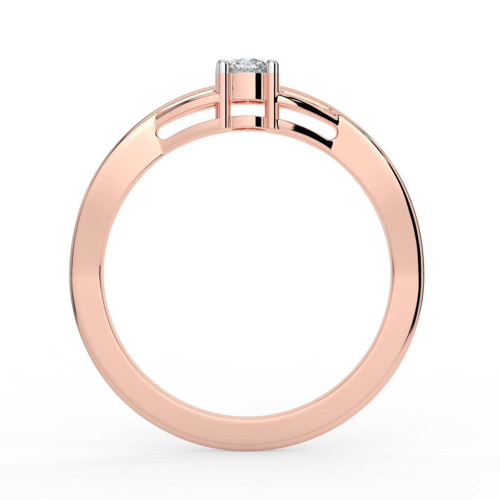 Elegant Solitaire Diamond Ring
