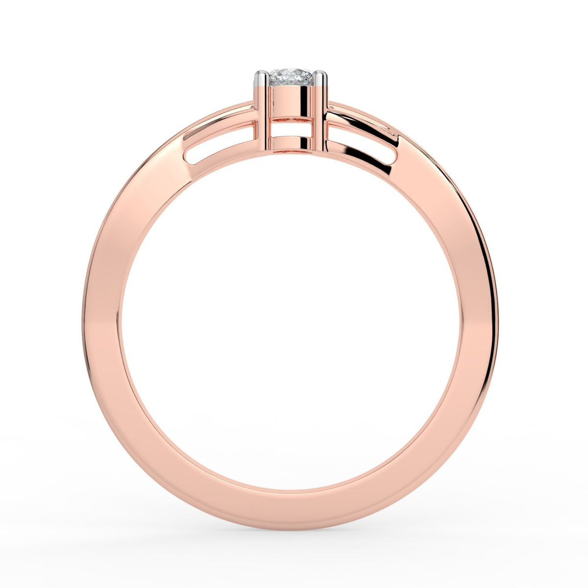 Elegant Solitaire Diamond Ring