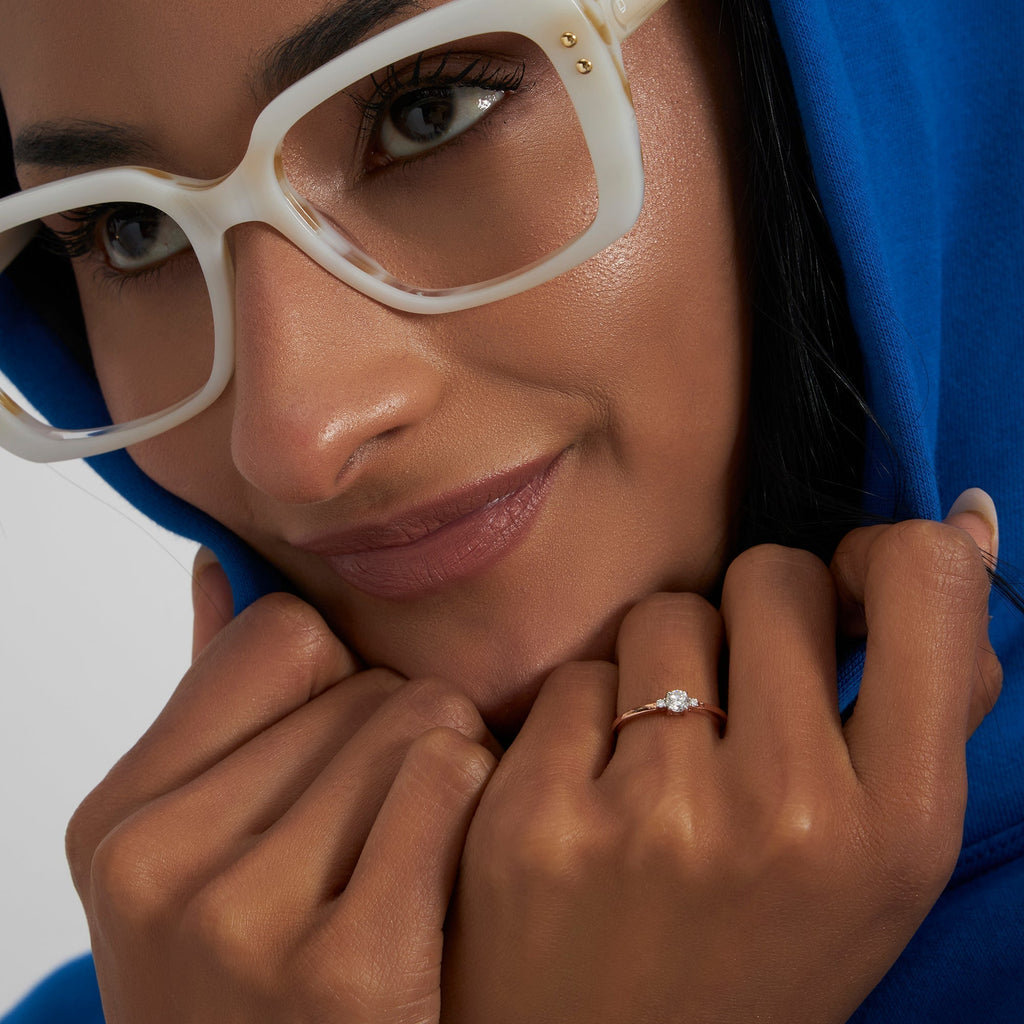 Subtle Spark Ring