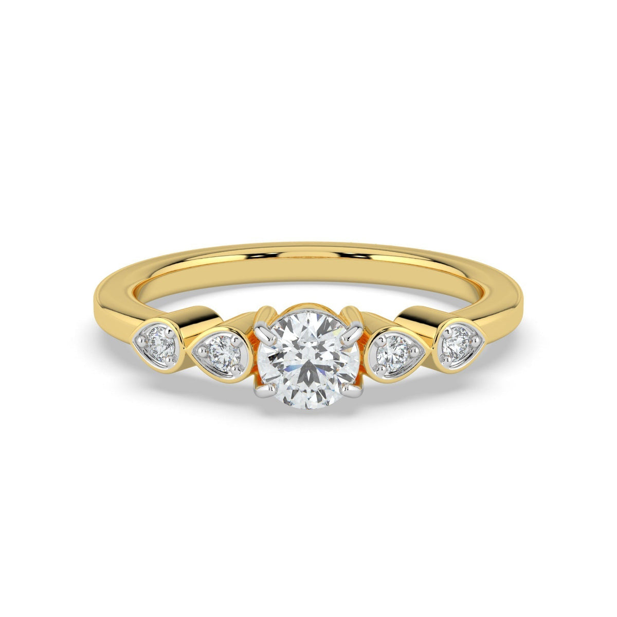 Radiant Poise Ring