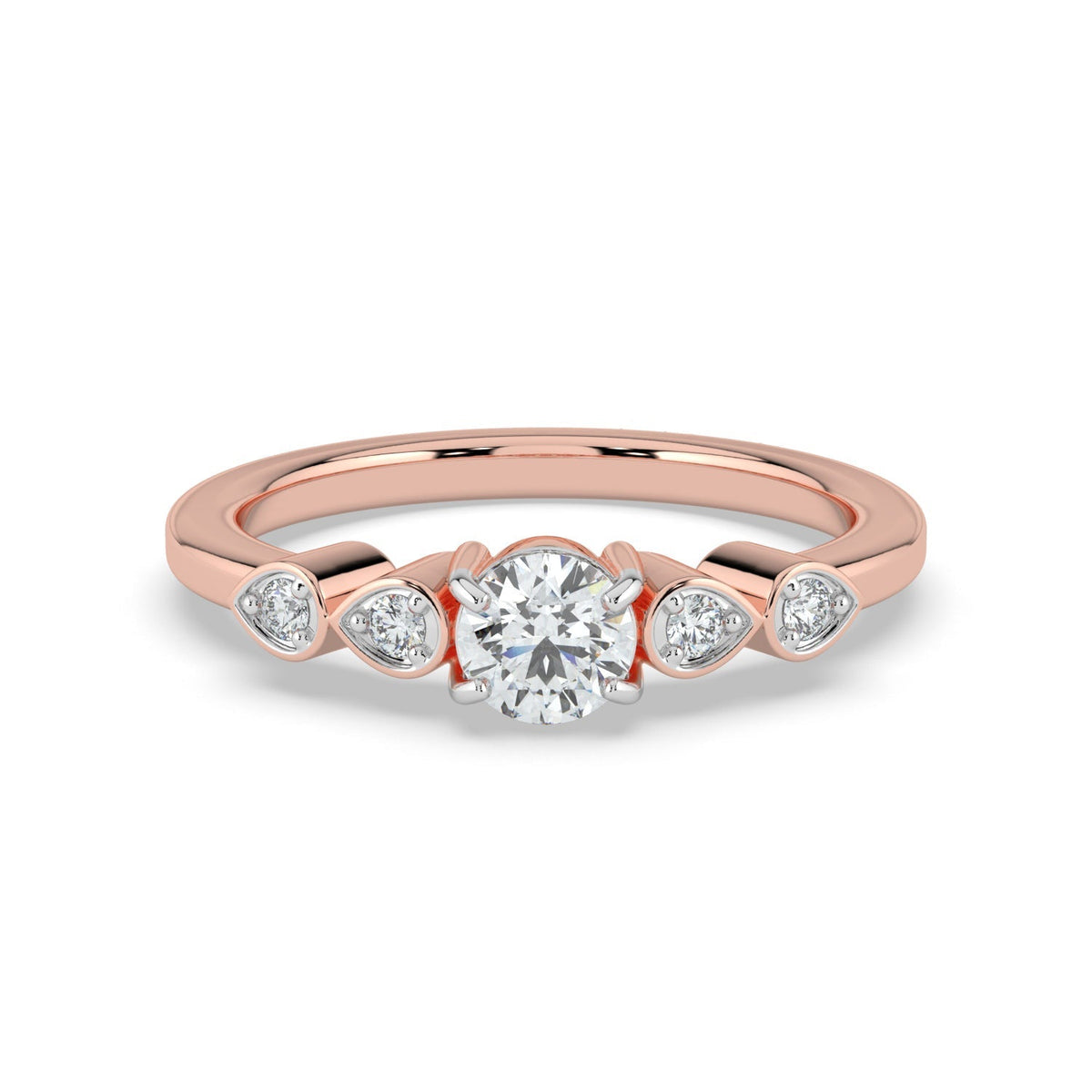 Radiant Poise Ring
