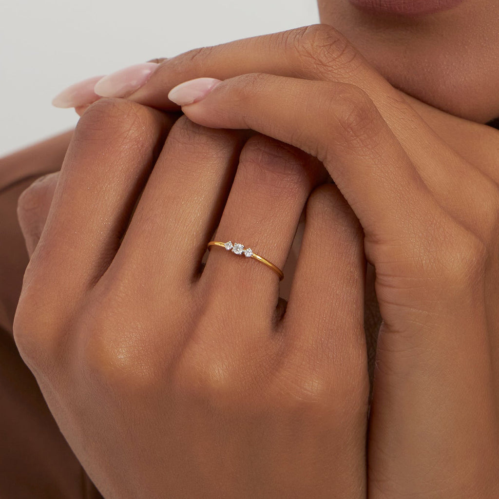 Polished Charm Ring