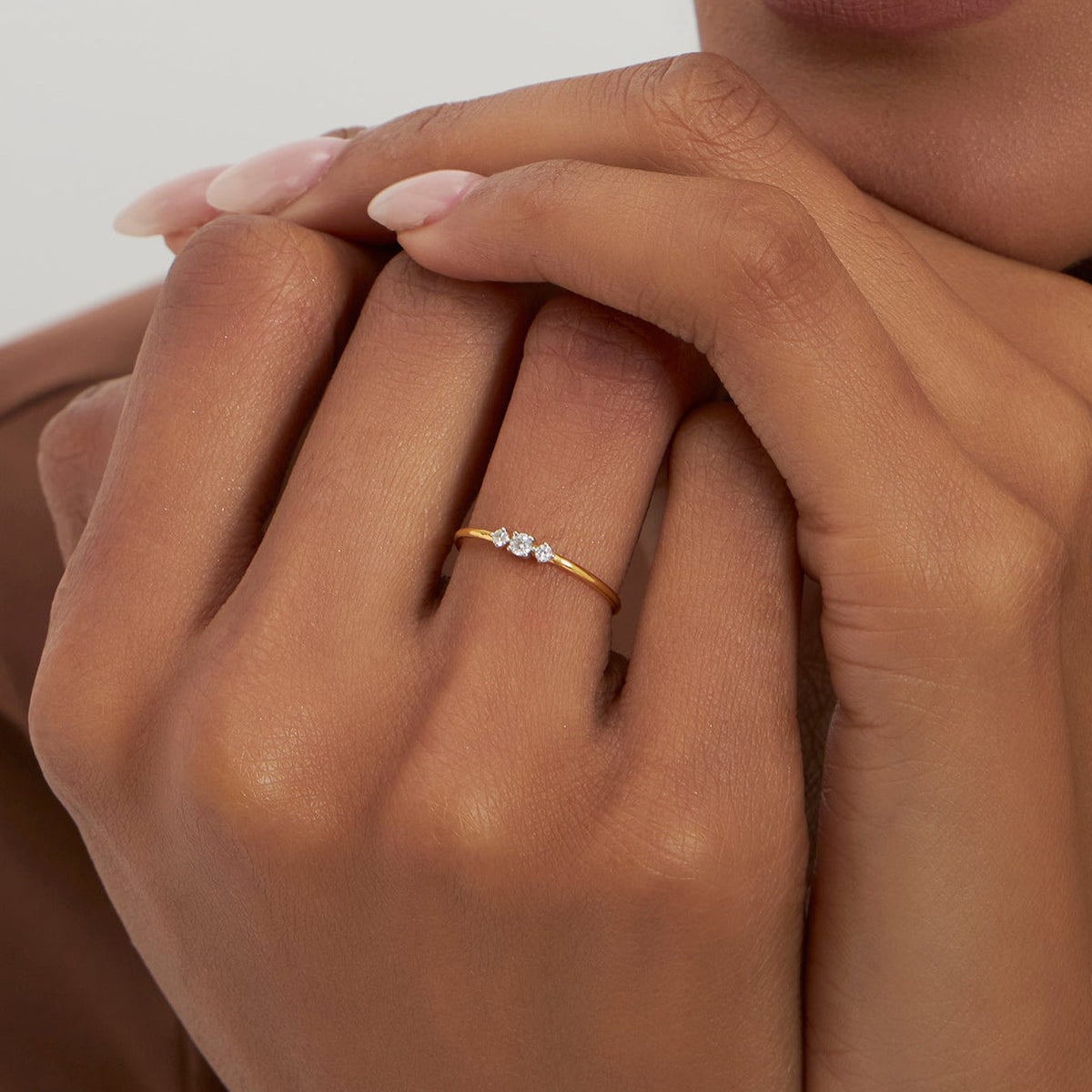 Polished Charm Ring