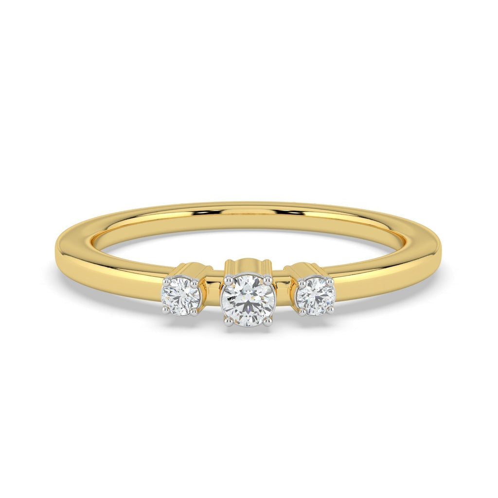 Polished Charm Ring